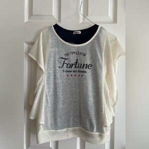 Size XSS (or teen 14- 16) cute summer tops.